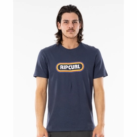 T-Shirt Rip Curl Hommes Surf Revival Hey Muma Tee Navy