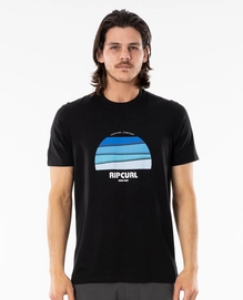 T-Shirt Rip Curl Men Surf Revival Hey Muma Tee SS Black