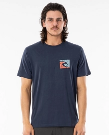T-Shirt Rip Curl Men Icon Cutout Tee Navy