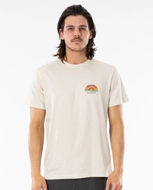 T-Shirt Rip Curl Men Saltwater CultureSundown Tee Bone