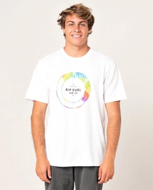 T-Shirt Rip Curl Hommes Filter Tee SS Tee White