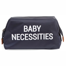 Toilettas Childhome Baby Necessities Blauw Wit