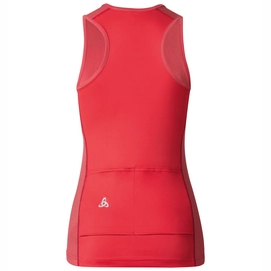 Fietsshirt Odlo Womens Singlet Sella Bittersweet Melange