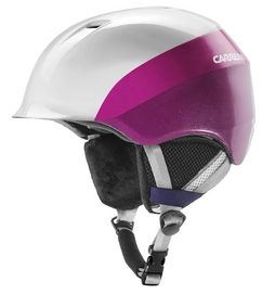 Ski Helmet Carrera Women C-Lady White Glitter Purple