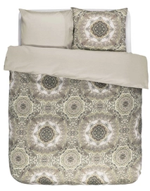 Taies d'oreiller Essenza Cadiz Ecru Satin de Coton (65 x 65 cm)