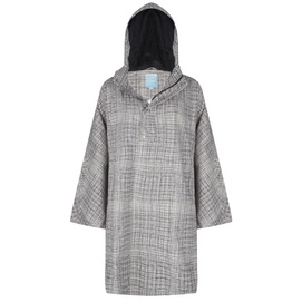 Poncho Happy Rainy Days Cape Bente Strokes Kit Black