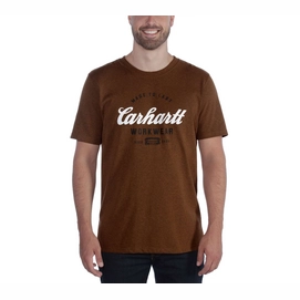 T-Shirt Carhartt Men Made To Last S/S Oiled Walnut Heather