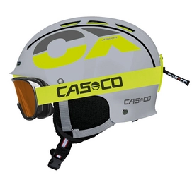 Skihelm Casco CX-3 Junior Grey Neon