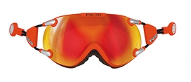Skibrille Casco FX70 Carbonic Neonorange Orange (Large)
