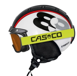 Ski Helmet Casco Mini Pro 89 Black White