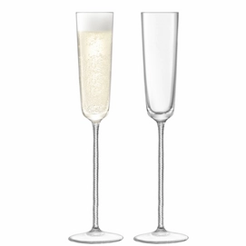 Champagneglas L.S.A. Champagne Transparant 120 ml (2-Delig)