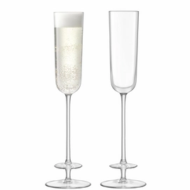 Sektglas L.S.A. Champagne Transparent 130 ml (2-Stück)