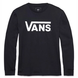 T-Shirt Vans Boys Classic LS Black White