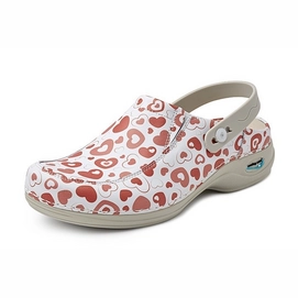 Medizinische Clogs Gevavi Wash&Go Open Elastische Herzen