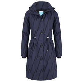 Raincoat Happy Rainy Days Coat Mary Midnight Blue Black-L
