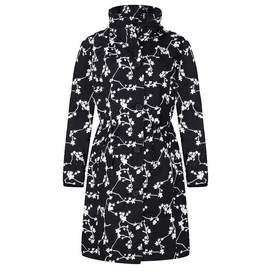 Raincoat Happy Rainy Days Coat Brisa Blossom Black Off White-S