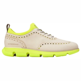 Cole Haan 4.Zerogrand Wingtip Oxford Cement Nubuck Safety Yellow Herren
