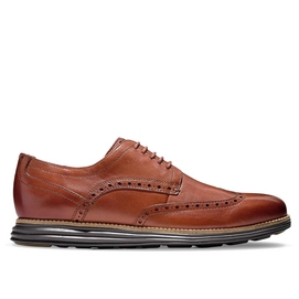Chaussures à Lacets Cole Haan Men OriginalGrand Wingtip Oxford Woodbury Leather Java 22-Taille 43