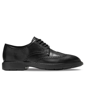 Chaussures à Lacets Cole Haan Men The Go-To Wingtip Oxford Black Waterproof-Taille 46