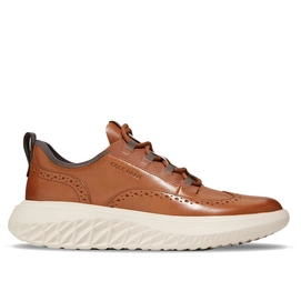 Baskets Cole Haan Men ZEROGRAND Work From Anywhere Oxford British Tan-Taille 41