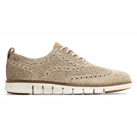 Baskets Cole Haan Men Zerogrand Stitchlite Oxford Amphora Knit Ivory-Taille 42