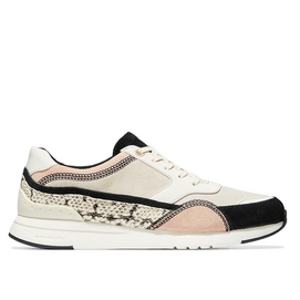 Cole Haan Femme GrandPro Downtown Runner Ivory Black-Taille 38