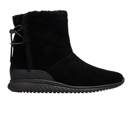 Cole Haan Women Studiogrand Slip-on Boot WP Black Shearling