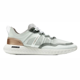 Chaussures Cole Haan Women Zerogrand Outpace Runner Optic White Rose Gold Metallic