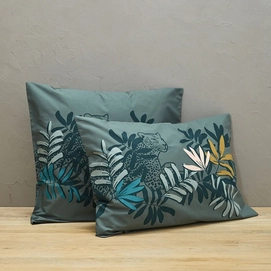 Taie d'oreiller Sylvie Thiriez Conte Indien Imprimée Percale (50 x 70 cm)