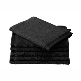 Gant de Toilette De Witte Lietaer Contessa Black (Lot de 6)