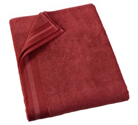 Serviette de Bain De Witte Lietaer Contessa Dark Red (100 x 150 cm)