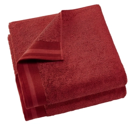 Serviette de Douche De Witte Lietaer Contessa Dark Red (70 x 140 cm