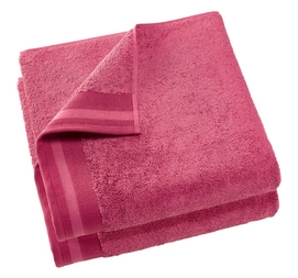 Serviette de Douche De Witte Lietaer Contessa Fuchsia Rose (70 x 140 cm)