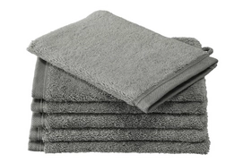 Gant de Toilette De Witte Lietaer Contessa Grey (Lot de 6)