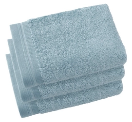 Serviette Invité De Witte Lietaer Contessa Ice Blue (40 x 60 cm) (Lot de 3)