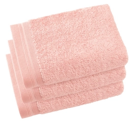 Serviette Invité De Witte Lietaer Contessa Ice Pink (40 x 60 cm) (Lot de 3)
