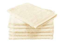 Gant de Toilette De Witte Lietaer Contessa Ivory (Lot de 6)
