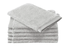 Gant de Toilette De Witte Lietaer Contessa Silver (Lot de 6)