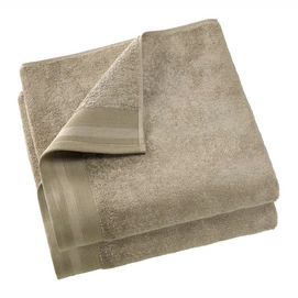 Serviette de Douche De Witte Lietaer Contessa Taupe (70 x 140 cm)