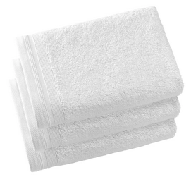 Serviette Invité De Witte Lietaer Contessa White (40 x 60 cm) (Lot de 3)