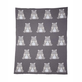 Plaid Covers & Co Counting Stars Knitted Grey