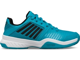Chaussure de Tennis K-Swiss Junior Court Express Omni Algiers Blue Black White
