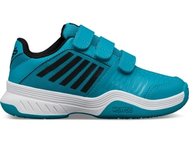Chaussure de Tennis  K-Swiss Junior Court Express Strap Omni Algiers Blue Black White