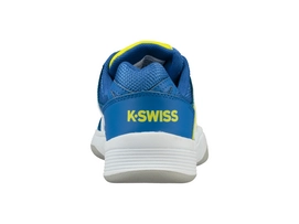 Tennisschoen K-Swiss Boys Court Smash Carpet Strong Blue Neon Citron White