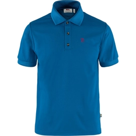 Polo Fjallraven Men Crowley Pique Shirt Alpine Blue-M