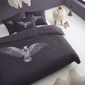 Dekbedovertrek Damai Eagle Anthracite Satijn