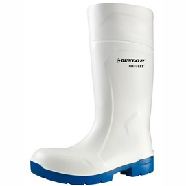 Arbeitsstiefel Dunlop FoodPro MultiGrip Purofort Weiß-Schuhgröße 45