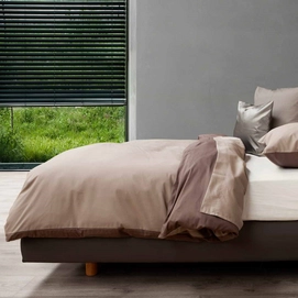 Dekbedovertrek HNL Royal Cotton Uni Goud Percal