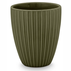 Mug Set Pip Studio Relievo Dark Green XL 400 ml (2-piece)