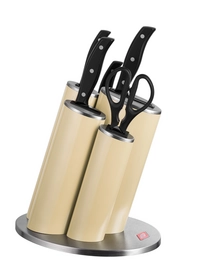 Messerblock Wesco Asia Knife Style Mandelfarben